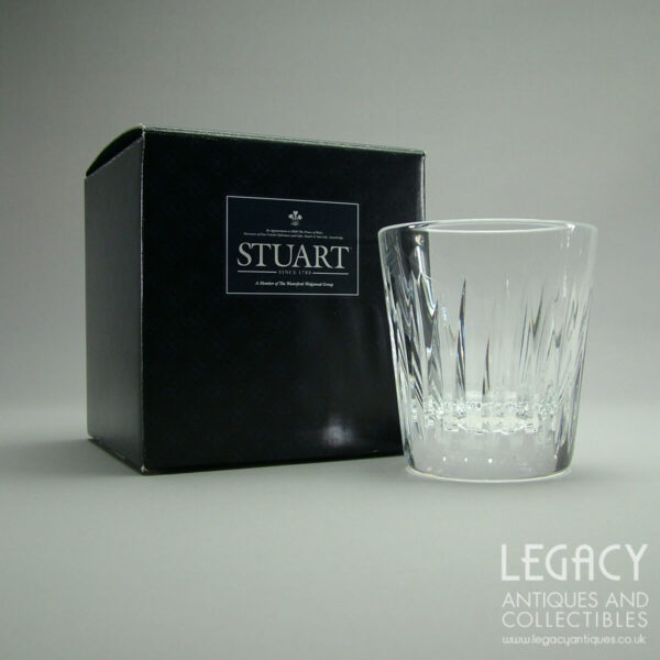 Stuart Crystal 'Monaco' Design Lead Crystal 'Rummer' or Whisky Tumbler in Original Box