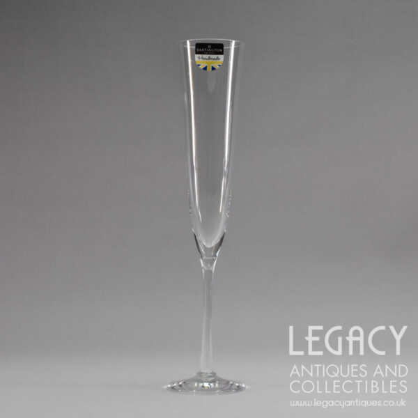 Dartington Crystal 'Bar Excellence' Design Flute Champagne Glass ST2082/3/P with Original Sticker