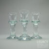 Set of Four Holmegaard 'Skibsglas' Range Lead Crystal Shot Glasses by Per Lütken