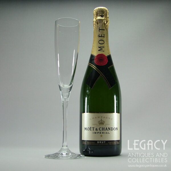 Set of Six Villeroy & Boch 'Maxima' Design Flute Champagne Glasses