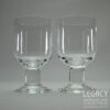 Pair of Dartington Glass 'Compleat Imbiber' Design Port Glasses FT151/2