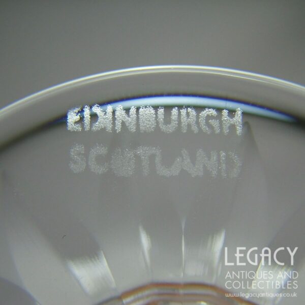 Edinburgh Crystal 'Kelso' Design Sherry Glass