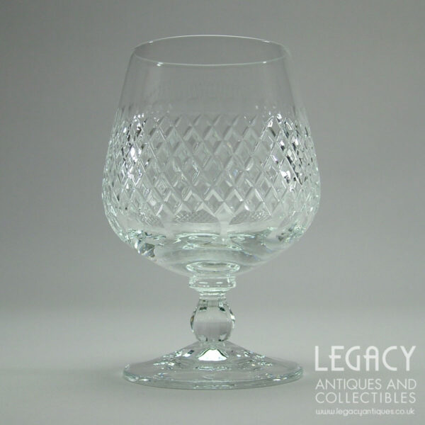 Pair of Royal Albert Crystal ‘Horizon’ Design Small Brandy Glasses