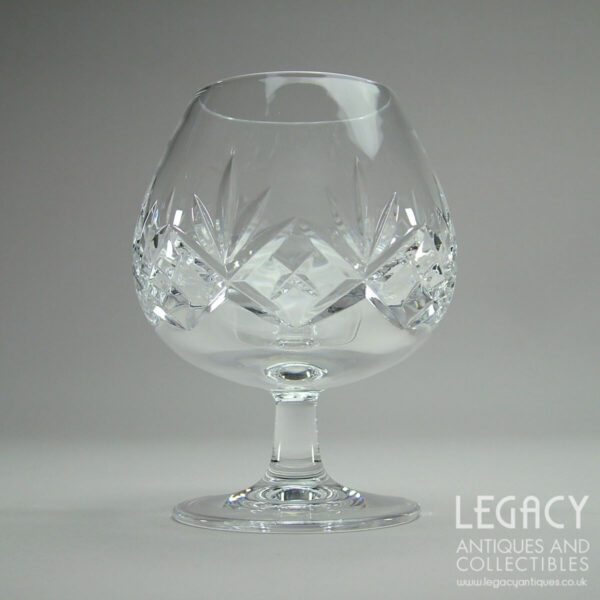 High-Quality Cut and Moulded Lead Crystal Brandy Glass