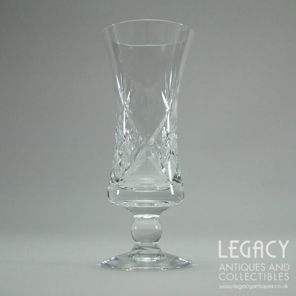 Royal Brierley ‘Elizabeth’ Design Lead Crystal Bud Vase