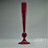 Retro Whitefriars Small Glass Bud Vase No. 9484 in Ruby