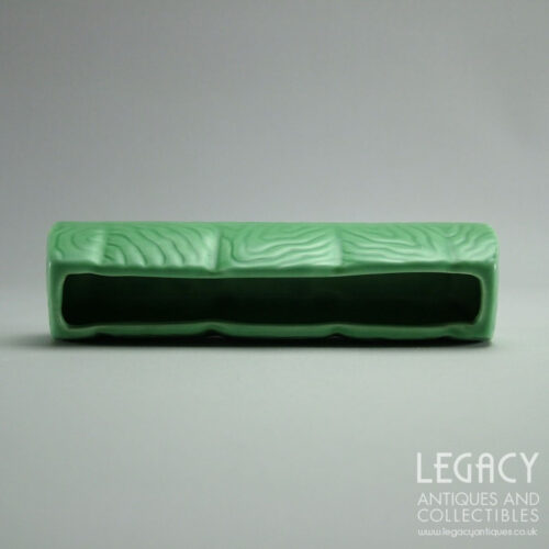 Vintage SylvaC Ceramic Posy Log No. 1965 in Green