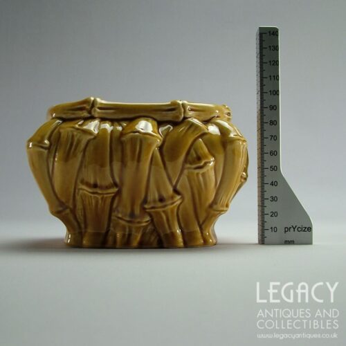 SylvaC ‘Bamboo’ Design Posy Vase No. 2547 in Mustard Yellow