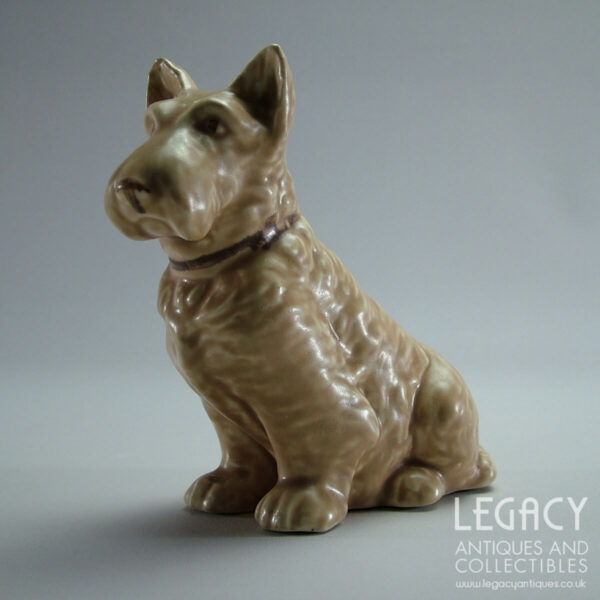 SylvaC Scottish Terrier or 'Scottie Dog' Figurine No. 1295 in Brown