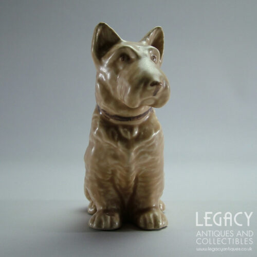 SylvaC Scottish Terrier or 'Scottie Dog' Figurine No. 1295 in Brown