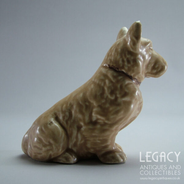 SylvaC Scottish Terrier or 'Scottie Dog' Figurine No. 1295 in Brown