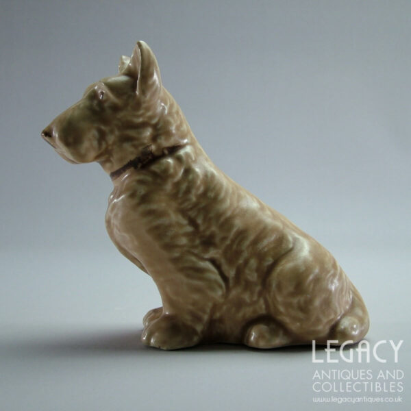 SylvaC Scottish Terrier or 'Scottie Dog' Figurine No. 1295 in Brown