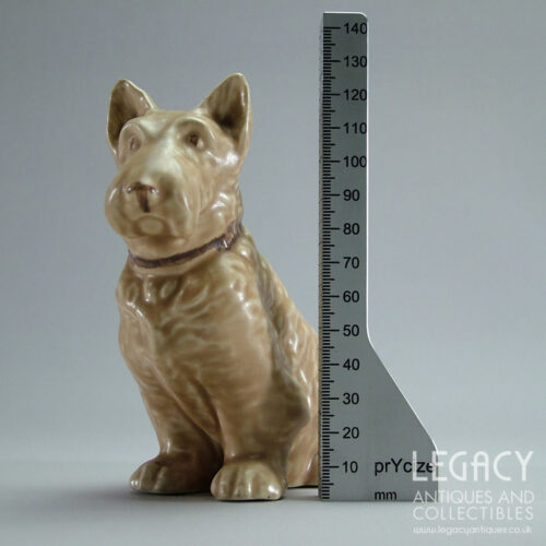 SylvaC Scottish Terrier or 'Scottie Dog' Figurine No. 1295 in Brown