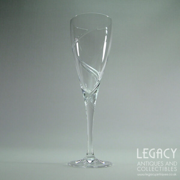 Stuart Crystal 'Symphony' Design Fluted Wine Glass (9 ¼" High)
