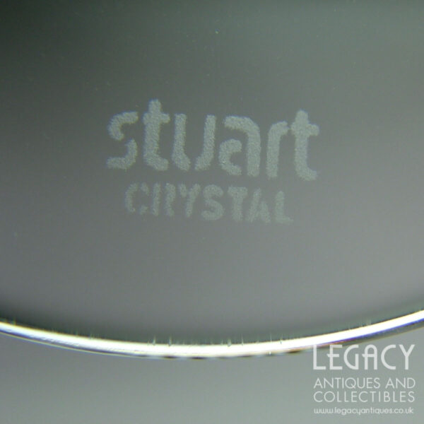 Stuart Crystal 'Symphony' Design Fluted Wine Glass (9 ¼" High)