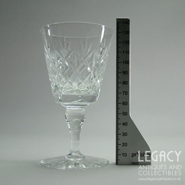 Edinburgh Crystal ‘Glenshee’ Design Small Wine Glass (5 ¼")