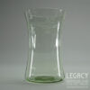 James Powell & Sons (Whitefriars) Ribbed Glass Water Tumbler with Shamrock Motif c.1903