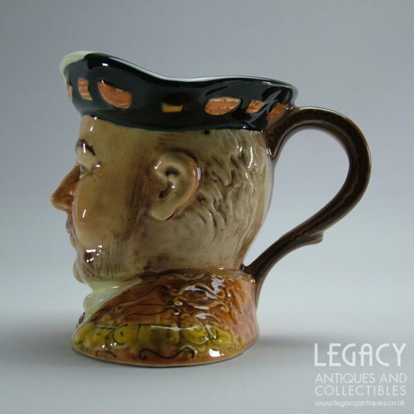 Falcon Ware King Henry VIII Small Ceramic Character Jug c.1940s