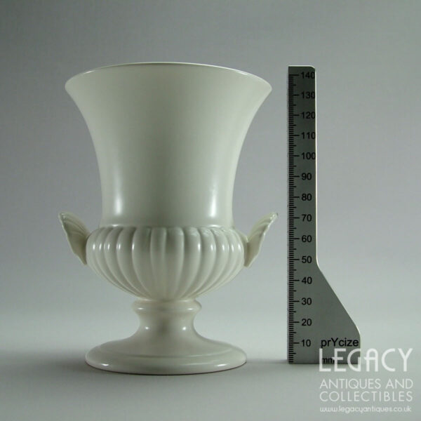 Wedgwood of Etruria Small Ceramic Grecian Style Flower Urn in White