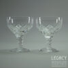 Pair of Stuart Crystal 'Canon' Design Cocktail Glasses No. 29637