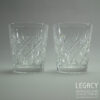 Pair of Edinburgh Crystal ‘Glenshee’ Design Large Whisky or Water Tumblers