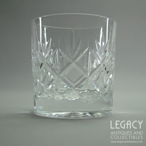 Pair of Edinburgh Crystal ‘Glenshee’ Design Whisky Glasses