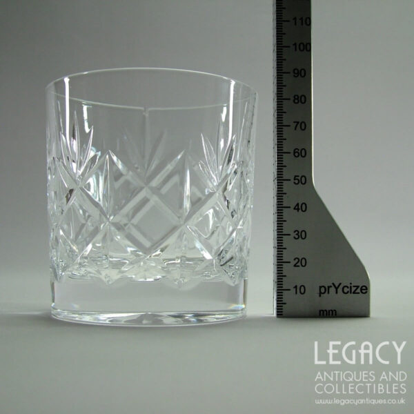 Pair of Edinburgh Crystal ‘Glenshee’ Design Whisky Glasses