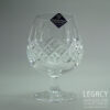 Edinburgh Crystal 'Montrose' Design Lead Crystal Brandy Glass with Original Sticker