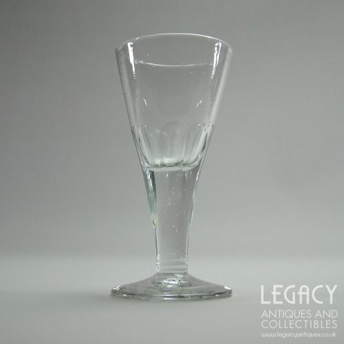 Set of Four 19th Century Soda Glass Tavern or Pub Wine Glasses c.1870