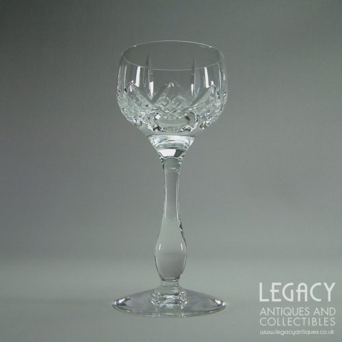 Stuart Crystal 'Glengarry' Design Hock Wine Glass No. 29236