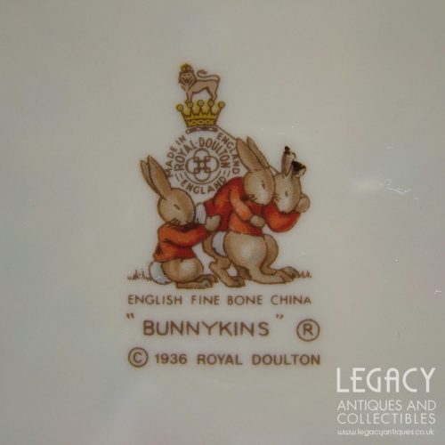 Royal Doulton 'Bunnykins' Design Bone China Christening Plate in Original Box (Seconds)