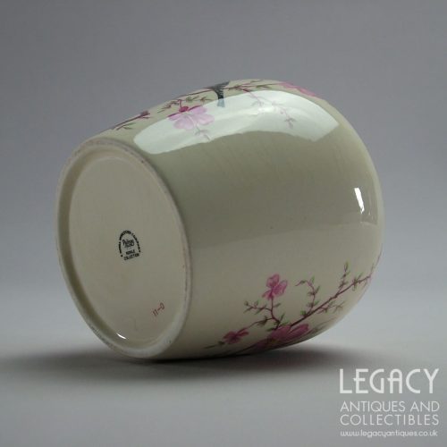 Vintage Palissy (Royal Worcester) 'Royale Collection' Lidded Jar with Chaffinch Motif