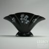 Vintage SylvaC Art Deco Style Flower Vase in Black and White No. 546