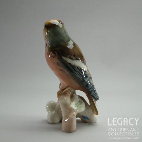 W. Goebel (West Germany) ‘Hawfinch’ Design Ceramic Bird Figurine CV83 c.1960s-70s