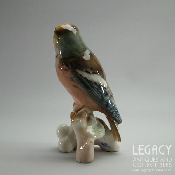 W. Goebel (West Germany) ‘Hawfinch’ Design Ceramic Bird Figurine CV83 c.1960s-70s