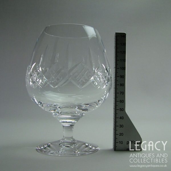 Stuart Crystal 'Glengarry' Design Large 20oz Brandy Glass No. 29236