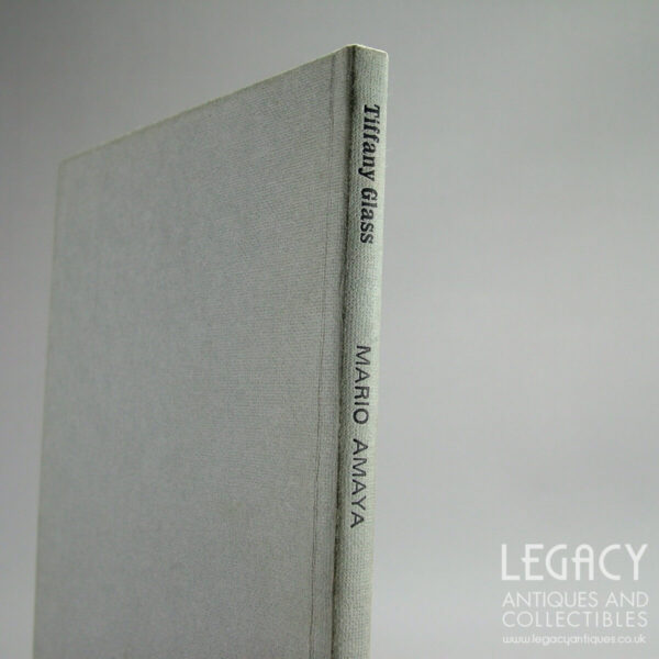 ‘Tiffany Glass’ Hardback Reference Book by Mario Amaya c.1967