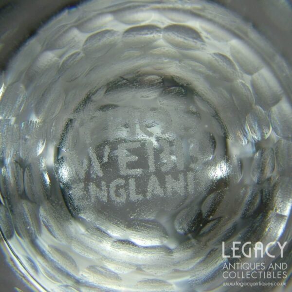 Thomas Webb 'Mayflower 70' Ltd Edition Commemorative Lead Crystal Goblet in Original Box