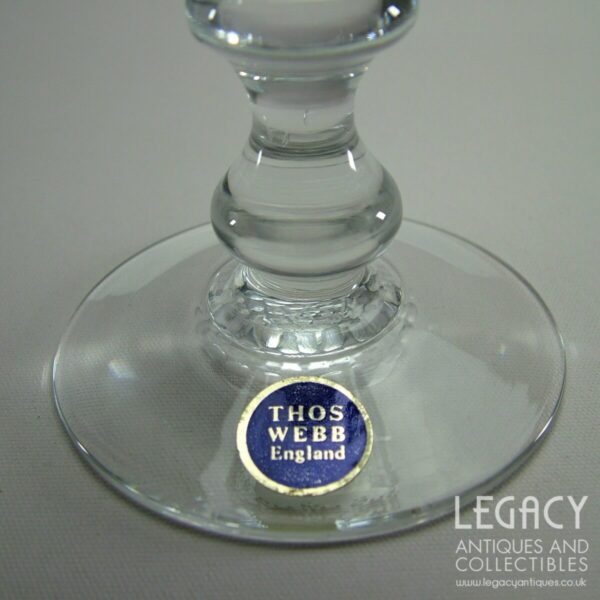 Thomas Webb 'Mayflower 70' Ltd Edition Commemorative Lead Crystal Goblet in Original Box