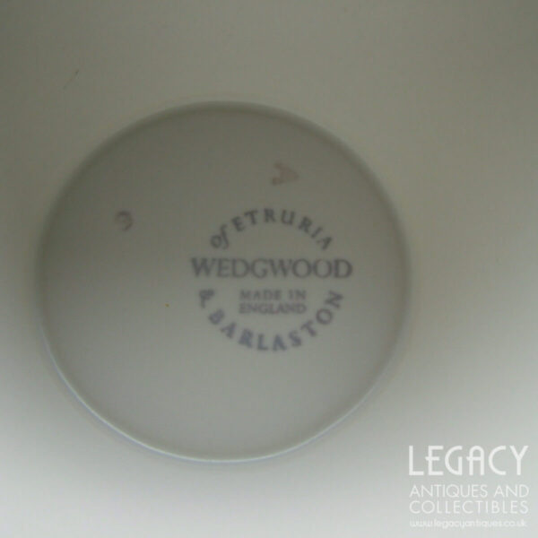 Wedgwood of Etruria Flared Ceramic Pedestal Bowl in White