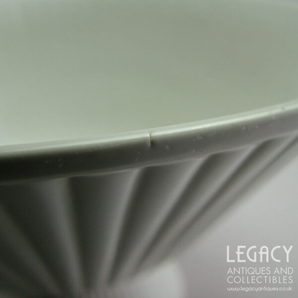 Wedgwood of Etruria Flared Ceramic Pedestal Bowl in White