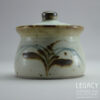 Lowerdown Pottery Lidded Preserve Pot with 'Foxglove' Motif