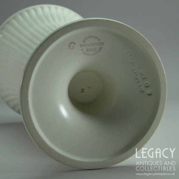 Wedgwood of Etruria Urn Shaped Ceramic Flower Vase in White
