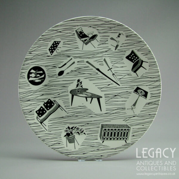 Ridgway Potteries Ltd 'Homemaker' Design Dinner Plate (10") (Meakin Production)