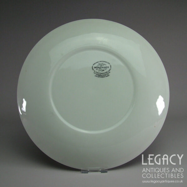 Ridgway Potteries Ltd 'Homemaker' Design Dinner Plate (10") (Ridgway Production)