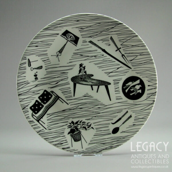 Ridgway Potteries Ltd 'Homemaker' Design Salad Plate (8") (Meakin Production)