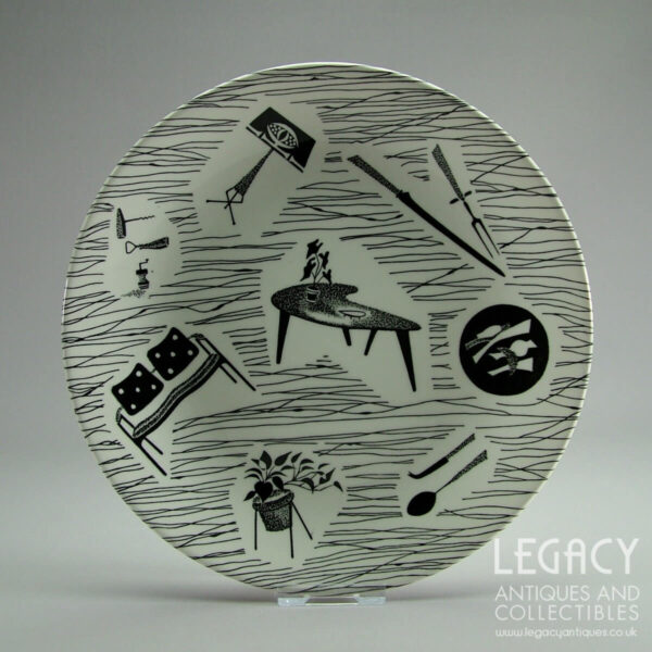 Ridgway Potteries Ltd 'Homemaker' Design Salad Plate (8") (Meakin Production)