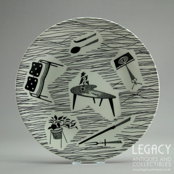 Ridgway Potteries Ltd 'Homemaker' Design Tea Plate (7") (Meakin Production)